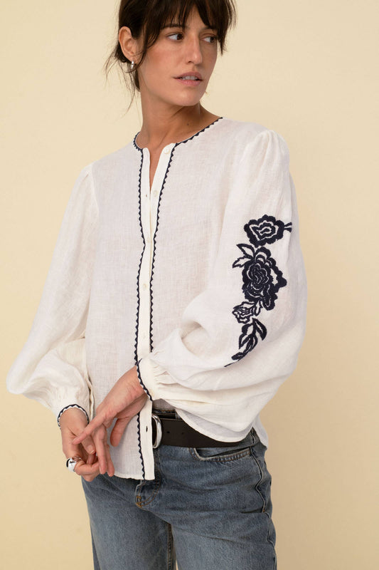 Leonor blouse ecru 