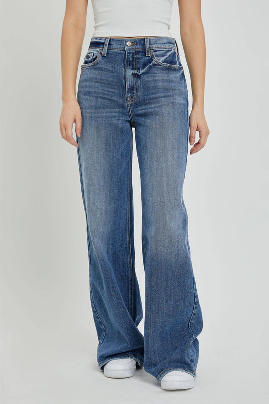 Cool girl High Rise Wide Leg Jeans