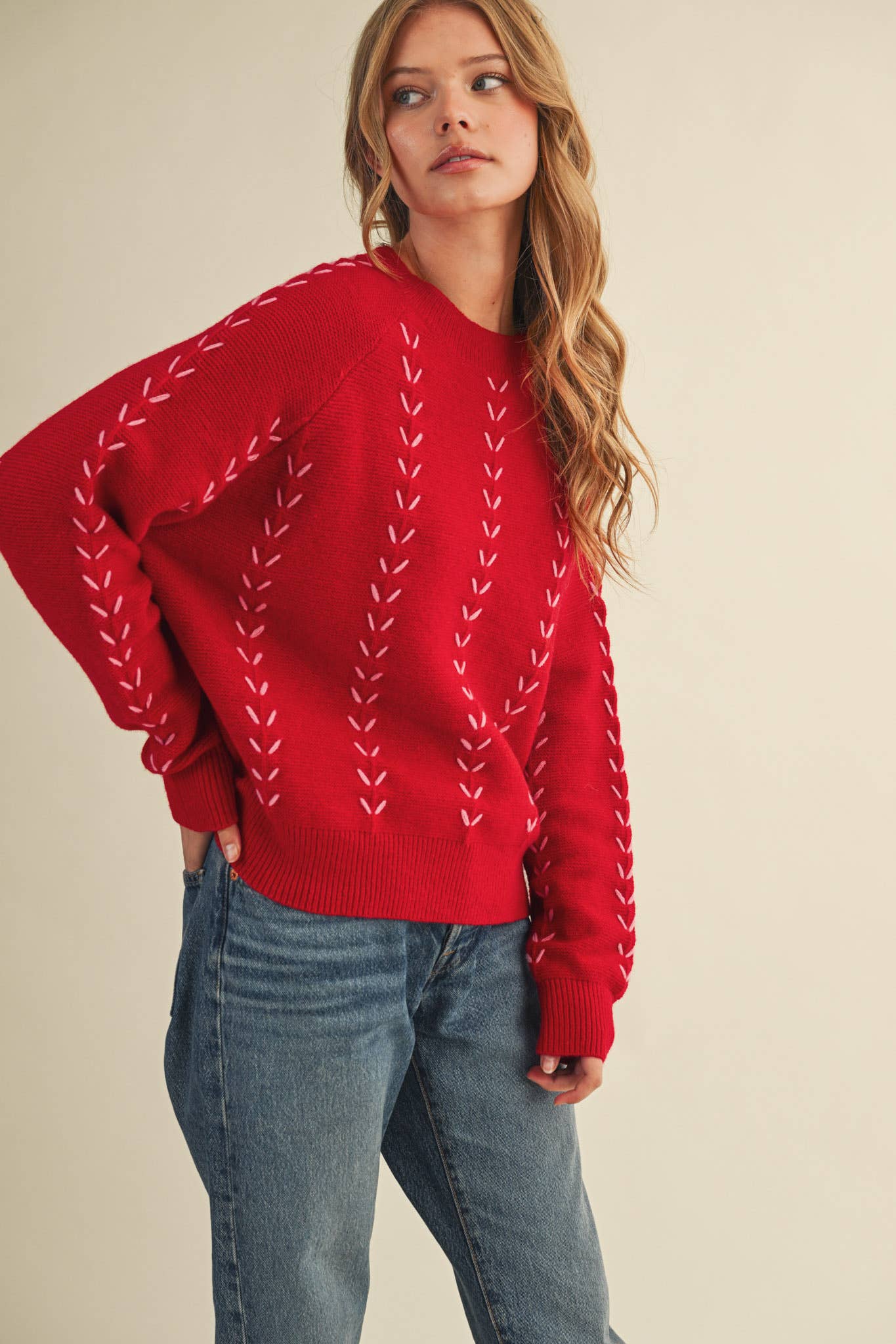 The Holly Stitch Sweater