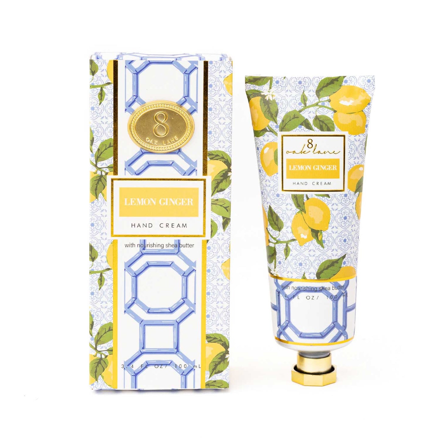 Lemon Ginger 100ml Boxed Hand Cream at Vogue Villa
