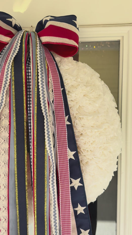 Betsy Ross Statement Door Bow